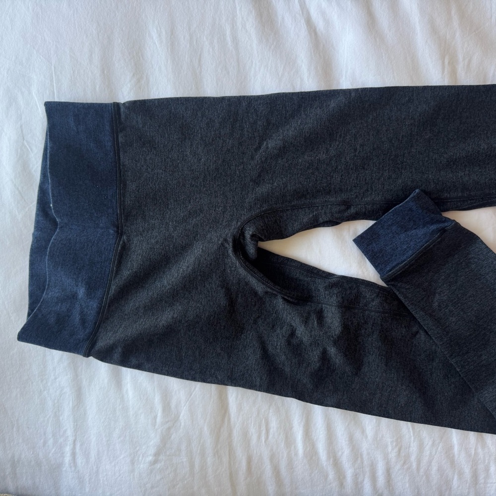 MeWe Gray and Blue Leggings